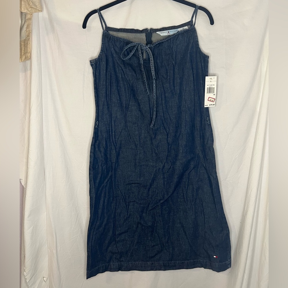 90s vintage Tommy Hilfiger Denim Mini dress NWT